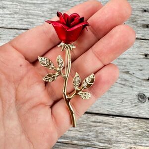 Rose Brooch Rose Pin